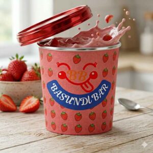 strawberry basundi